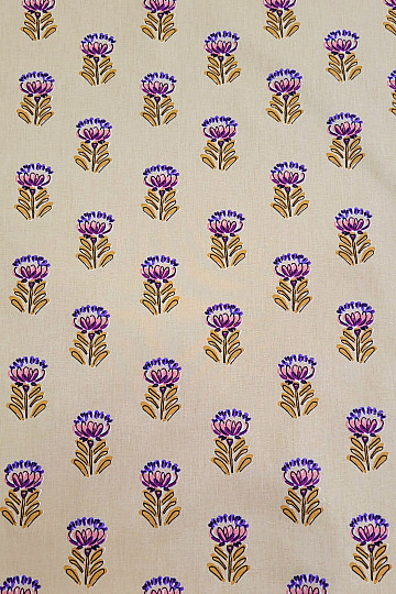 Tissu en coton CHARDON