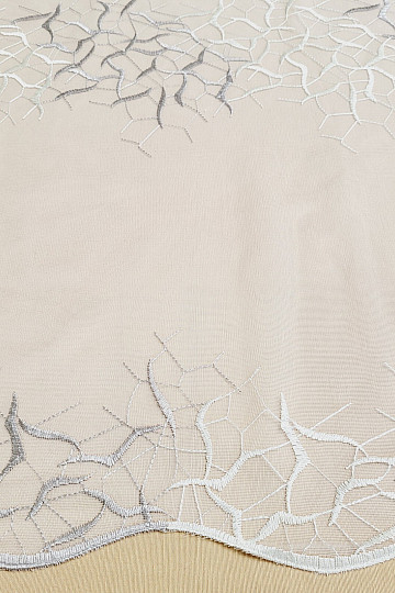 GERSTER 11686/0840 BRODERIE BEIGE ET BLANCHE