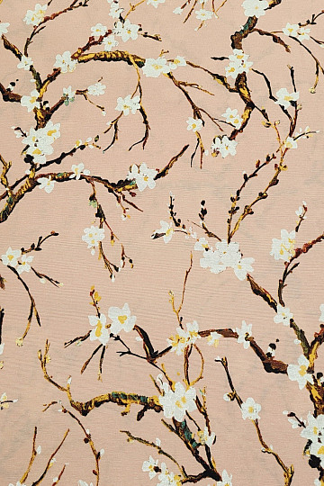 Tissu décoratif CHERRY BLOSSOM rose