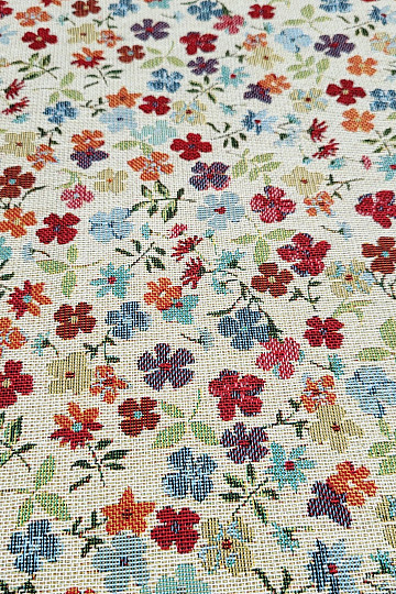 Tissu pour tapisserie BADI FLEURS