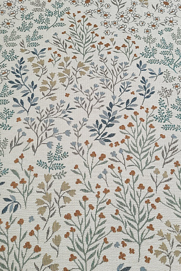 Tissu tapisserie GLADIS FLOR coloré
