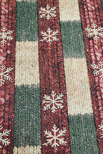 Tissu tapisserie TRICOT DE NOËL