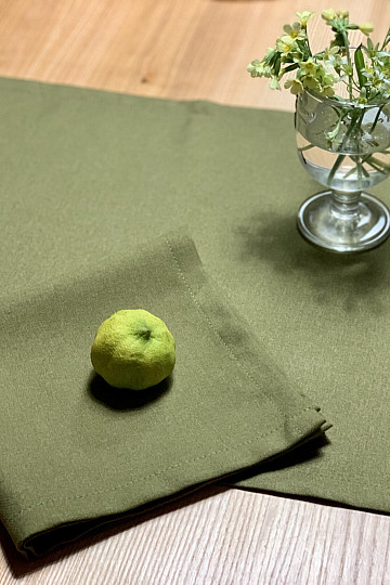 Nappe et couverts OLIVE