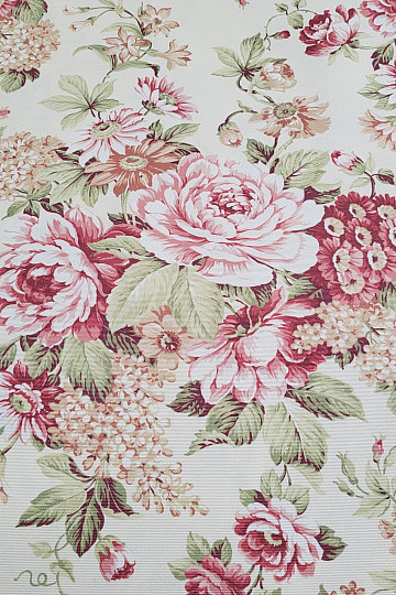 Tissu décoratif DOMINA GRANDE FLEUR