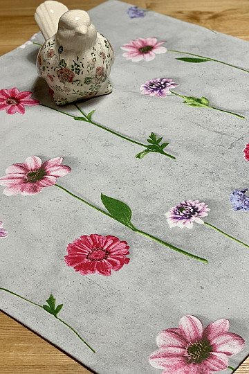 Nappe FLEURS PEINTES