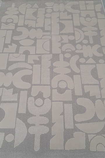 Tapis pièce BOHO géométrie