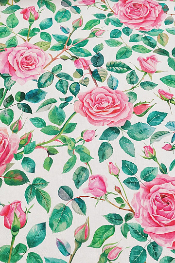 Tissu décoratif ROSE HOPE