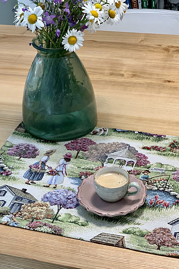 Set de table en tapisserie JARDIN DU PARADIS II