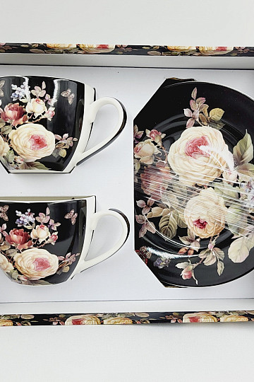 Lot de 2 tasses à expresso WARDA