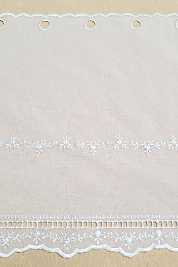 Rideau en vitrail MINI ROSES