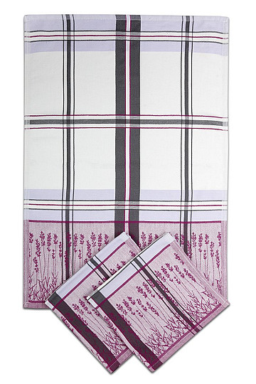 Serviettes LAVANDE 2 3 pcs