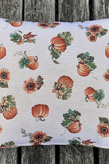 Taie d'oreiller tapisserie PUMPKIN PICKUP