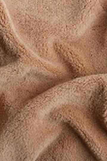 Drap micro flanelle SLEEP WELL chocolat