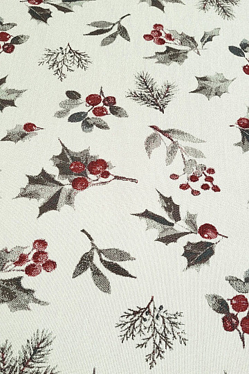 Tissu décoratif luxueux HOLLY GREY