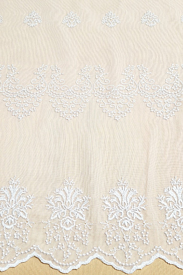 Rideau 11101/001 blanc