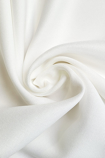 Tissu décoratif OXFORD BLANC