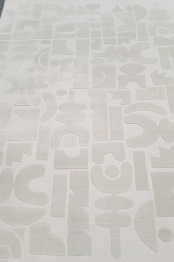 Tapis pièce BOHO géométrie lumière