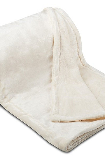 Couverture MICROFLANELLE 150x200 blanc