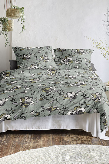 Parure de lit en flanelle de luxe IRISETTE KOALA 8616-30 VERT