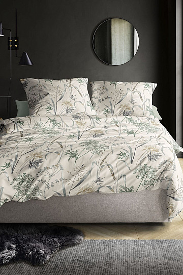 Parure de lit en flanelle de luxe IRISETTE KOALA 8425-80 NATUR