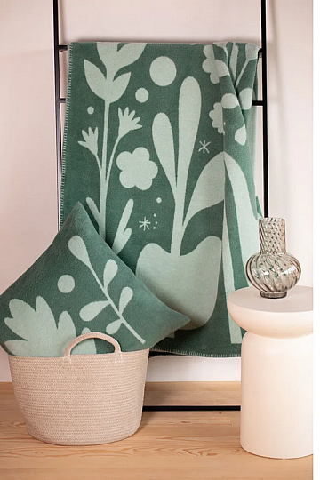 Couverture DF SAVONA FOLKLORE FLEURS VERTES