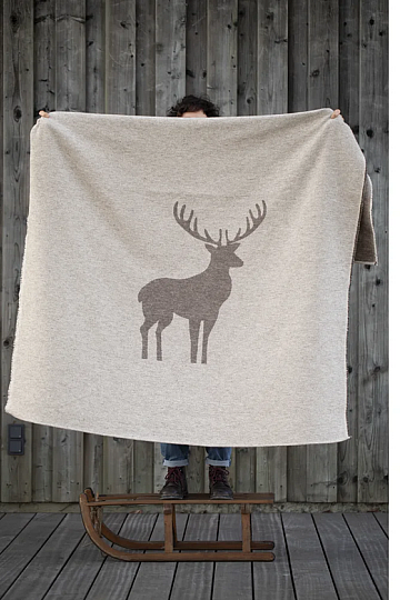 Couverture DF LUCA DEER BEIGE