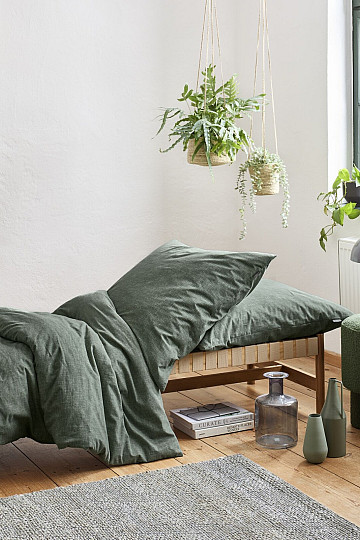 Parure de lit en flanelle de luxe IRISETTE KOALA 8544-30 vert