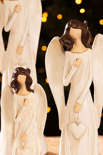 BAISERS D'ANGE AVEC UN CŒUR