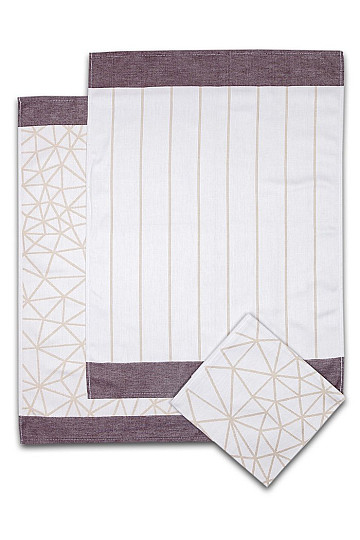 Chiffons PAVUČINA 3 pièces