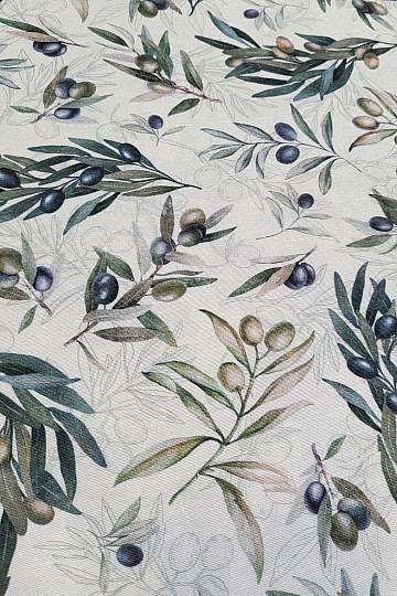 Tissu décoratif ARBEQUINA OLIVES