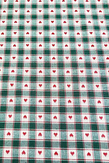 Tissu décoratif MAXI CORET vert