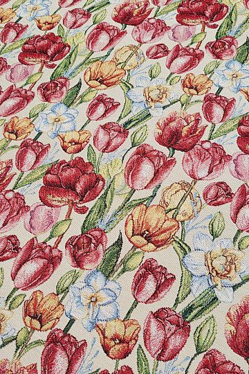 Tissu à tapisserie TULIPES NAOMI