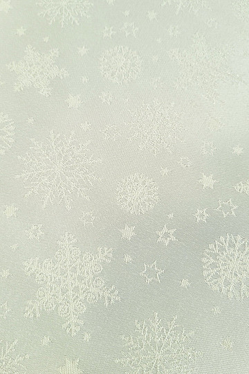 Tissu décoratif uni FLAKES MIX CREAM