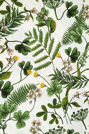 Tissu décoratif BETINA marron