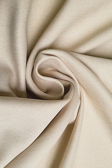 Tissu décoratif monochrome de luxe GERSTER 7032/0023 BEIGE