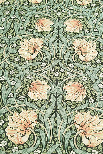 Tissu décoratif FLEURS DORÉES