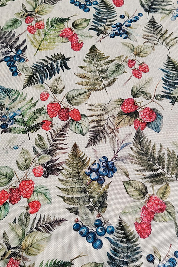 Tissu décoratif FRUITS DES BOIS