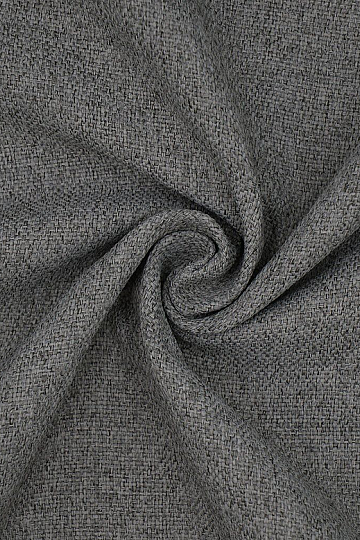 Tissu décoratif uni de créateur DIM OUT GERSTER 77045/0840 GRIS FONCÉ