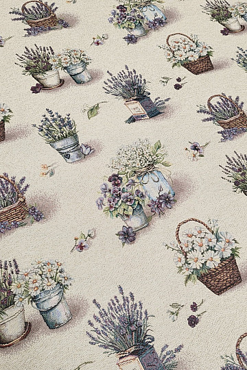 Tissu de tapisserie BEAUTÉ DANS LE PANIER