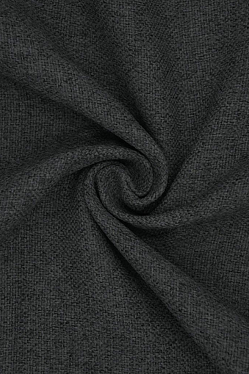 Tissu décoratif uni de créateur DIM OUT GERSTER 77045/0810 ANTHRACITE