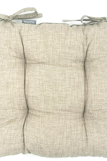 Chaise assise EDGAR gris-beige 104