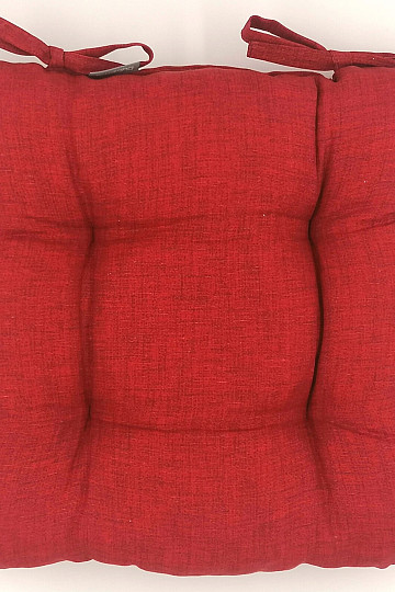 Chaise assise EDGAR rouge 402