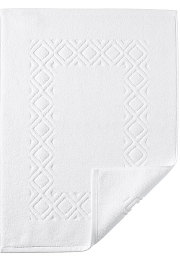 Tapis de bain éponge DENVER blanc