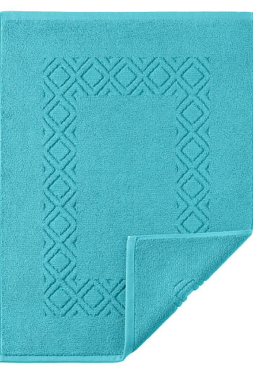 Tapis de bain éponge DENVER turquoise