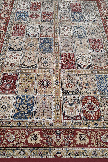 Tapis classique en laine ORIENT cassette vieux rose