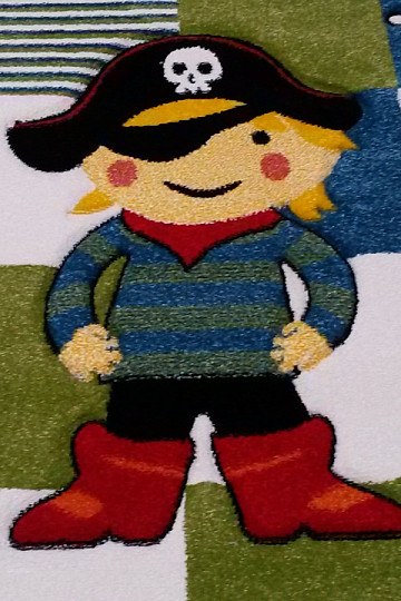 Tapis pièce enfant PIRATE neuf
