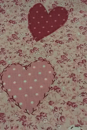 Tissu coton LIBERTY grand coeur