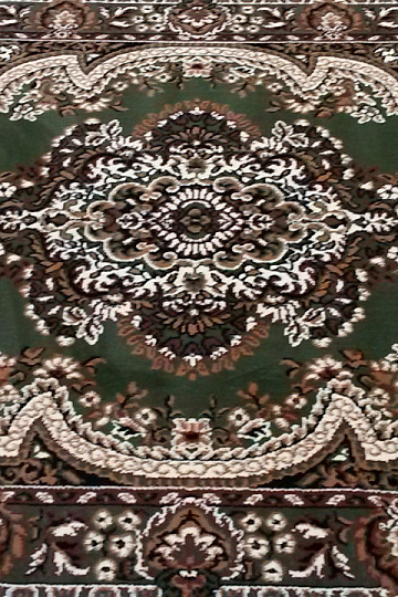 Tapis en pièce SOLID vert