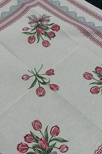 Nappe en tapisserie TULIPES