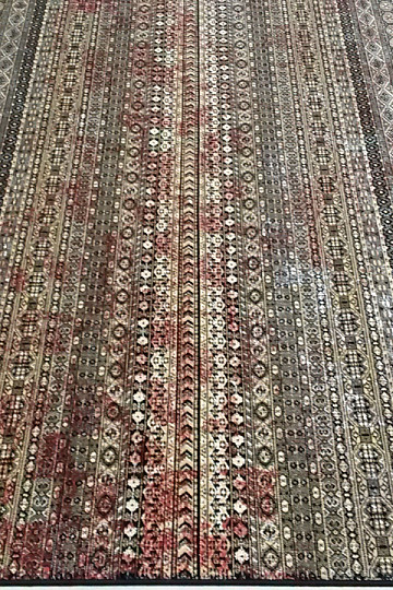 Tapis moderne exclusif ETNO NOBLES noir